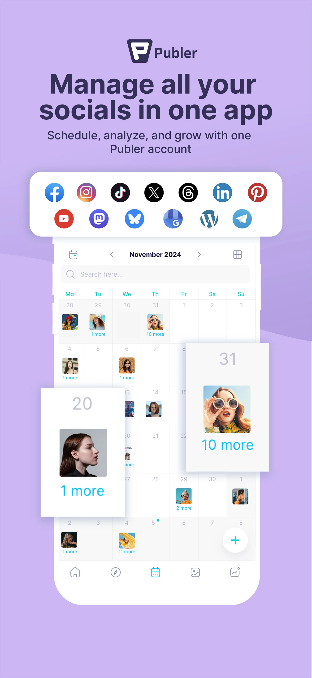 Publer: Social Media Tools screenshot